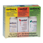Zestaw do dezynfekcji zbiorników na wodę Certibox 100 Certisil