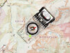 Kompas mapowy z lusterkiem Brunton TruArc™ 15