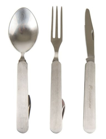 Składane sztućce Folding Cutlery Set Lifeventure