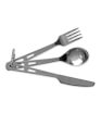 Sztućce turystyczne Lifeventure Titanium Cutlery Set