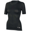 Koszulka potówka damska z krótkim rękawem Q-Skin Vezuvio czarna