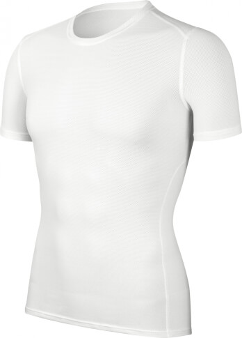 Techniczna koszulka z krótkim rękawem potówka Q-Skin Vezuvio biała