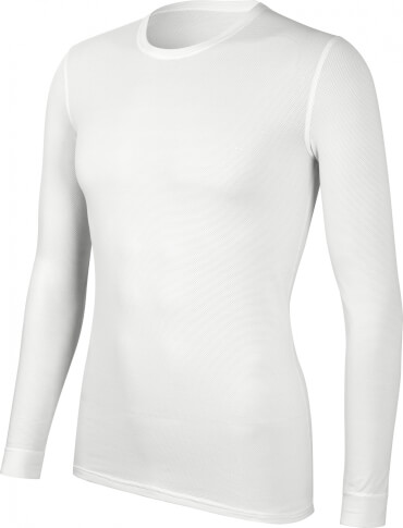 Techniczna koszulka z długim rękawem potówka Q-Skin biała Vezuvio