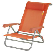 Krzesło plażowe EuroTrail Beach Chair Acapulco pomarańczowe