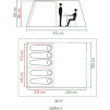 Namiot 5 osobowy Galileo 5 Coleman