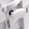 Toaleta przenośna 19 litrów Dometic 976 białoszara 27 spłukań