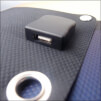 Elastyczna ładowarka solarna USB 5W PowerNeed czarna