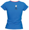 Damska koszulka w góry TIMMA LADY blue Milo