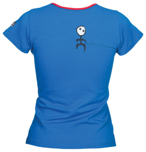 Damska koszulka w góry TIMMA LADY blue Milo
