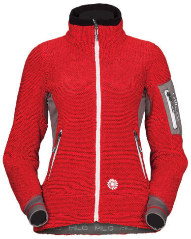 Techniczna kurtka damska Milo Naha Lady red