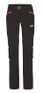 Spodnie damskie trekkinogowe Zajo Air LT W Pants black – softshell