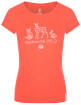 Damska koszulka trekkingowa Corrine W T-shirt Zajo Coral Wild