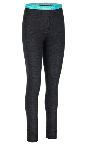 Ciepłe spodnie termoaktywne Nora Merino W Pants black Zajo