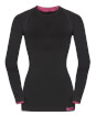 Koszulka termoaktywna długa Zajo Contour W T-shirt LS black
