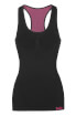 Koszulka termoaktywna top Zajo Contour W Tank Top black