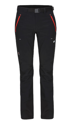 Spodnie wodoodporne softshell Zajo Air LT Pants black