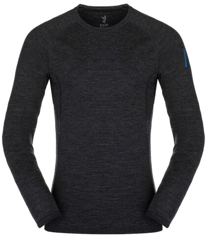 Bluzka termoaktywna Bjorn Merino Tshirt LS Zajo Black