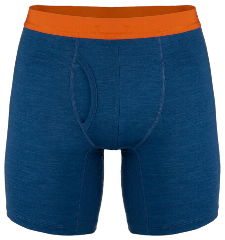 Bokserki termoaktywne Bjorn Merino Shorts poseidon blue Zajo 
