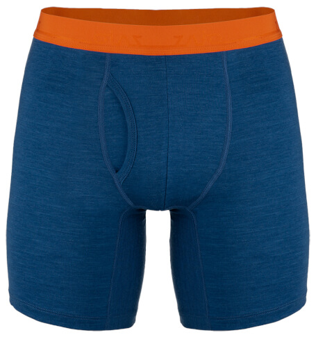 Bokserki termoaktywne Bjorn Merino Shorts poseidon blue Zajo 