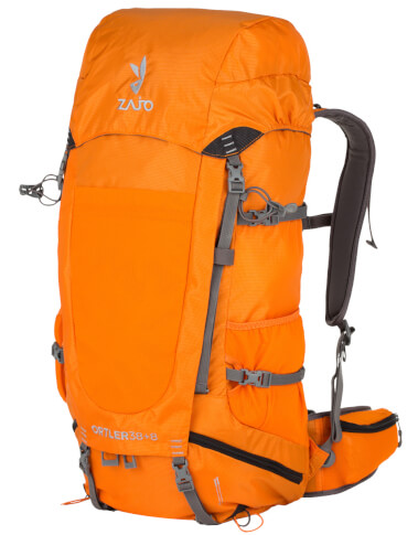 Plecak górski 38 + 8 L Zajo Ortler 38+8 Backpack pomarańczowy