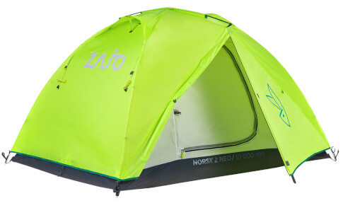 Turystyczny namiot 3 sezonowy Norsk 2 Neo Tent Zajo lime green