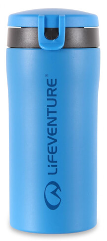 Szczelny kubek termiczny z nakrętką Flip-Top Thermal Mug blue Lifeventure 