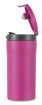 Szczelny kubek termiczny z nakrętką Flip-Top Thermal Mug pink Lifeventure 