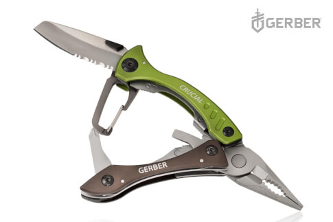 Multitool GERBER CRUCIAL ZIELONY