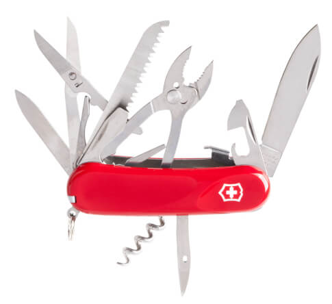 Scyzoryk Victorinox Evolution S52, czerwony, Celidor, 85 mm