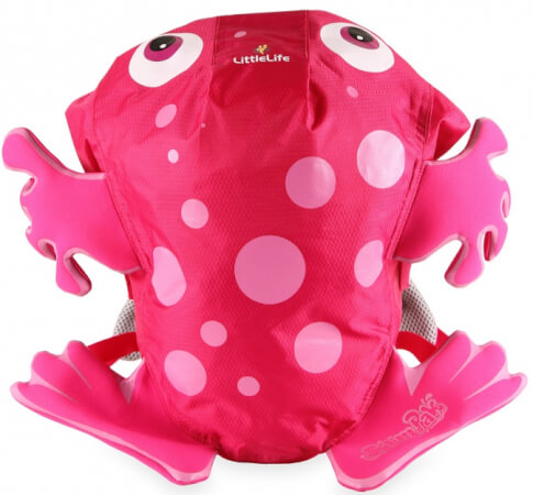 Plecak dziecięcy LittleLife Animal SwimPak Żaba pink