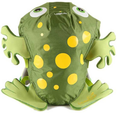 Plecak dziecięcy LittleLife Animal SwimPak Żaba green