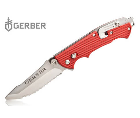 Nóż ratowniczy GERBER HINDERER RESCUE SERRATED