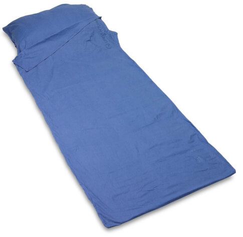 Bawełniana wkładka do śpiwora prostokątna Cotton Sleeping Bag Liner Rectangular Lifeventure