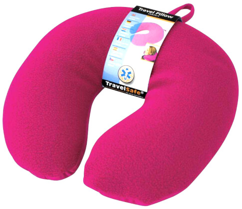 Zagłówek podróżny pod kark TravelSafe Travel Pillow Comfort fioletowa