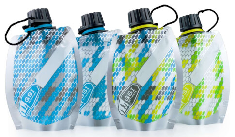 Zestaw 4 elastycznych butelek 100 ml Soft Sided Travel Bottle Set 3.4 GSI Outdoors