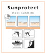 Mleczko do opalania z filtrem UV Sunprotect SPF 8 TravelSafe