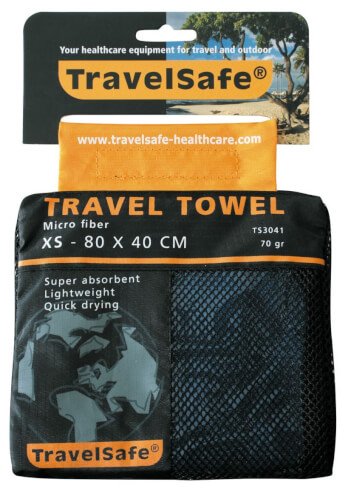 Ręcznik szybkoschnący 40x80 Microfiber Towel XS TravelSafe niebieski