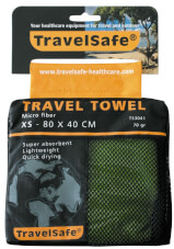 Ręcznik szybkoschnący 40x80 Microfiber Towel XS TravelSafe zielony