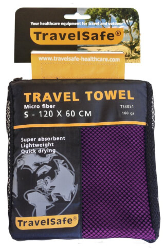 Ręcznik szybkoschnący 60x120 Microfiber Towel S TravelSafe fioletowy