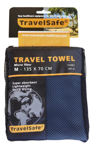 Ręcznik szybkoschnący 70x135 Microfiber Towel M TravelSafe niebieski