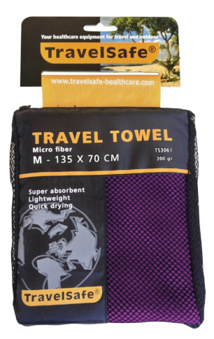 Ręcznik szybkoschnący 70x135 Microfiber Towel M TravelSafe fioletowy