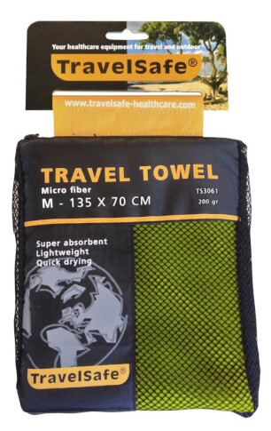 Ręcznik szybkoschnący 70x135 Microfiber Towel M TravelSafe zielony