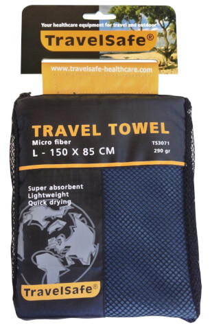 Ręcznik szybkoschnący 85x150 Microfiber Towel L TravelSafe niebieski
