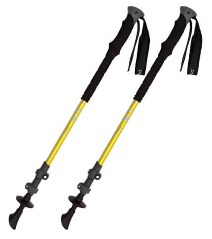 Lekkie kijki aluminiowe Trekking Poles ALU Pro Zajo cress green