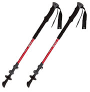 Lekkie kijki aluminiowe Trekking Poles Alu Pro Zajo fiery red