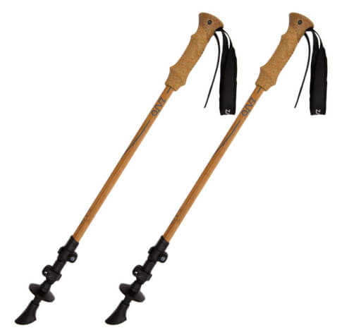 Bambusowe kijki trekkingowe Trekking Poles Bamboo Zajo