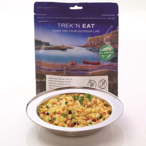 Posiłek Śródziemnomorske danie rybne z ryżem 640 g Trek'n Eat
