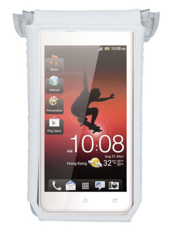 Pokrowiec rowerowy na telefon Topeak Smartphone Drybag 4 White (ekrany 3-4