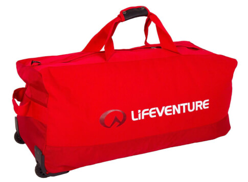 Torba podróżna na kółkach Expedition Duffle 120L Wheeled czerwona Lifeventure