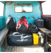 Torba podróżna na kółkach Expedition Duffle 120L Wheeled czarna Lifeventure